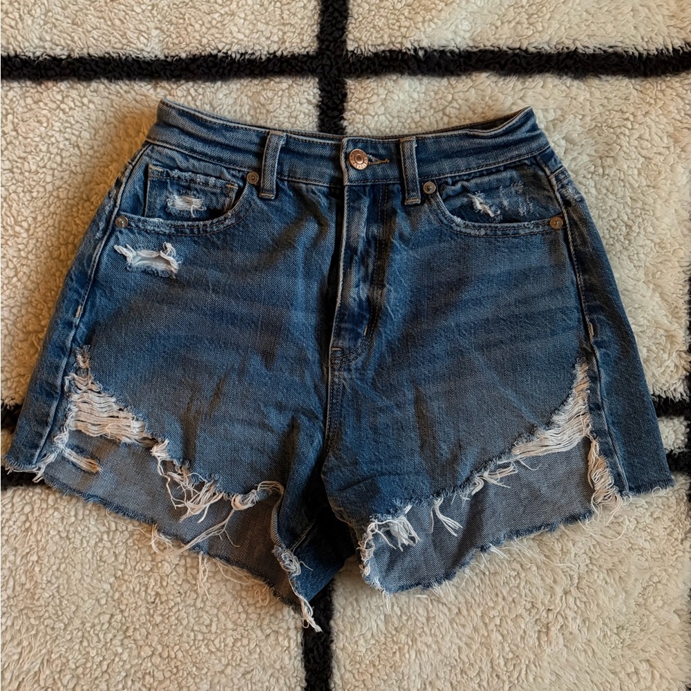 American Eagle Highest Rise Mom Shorts